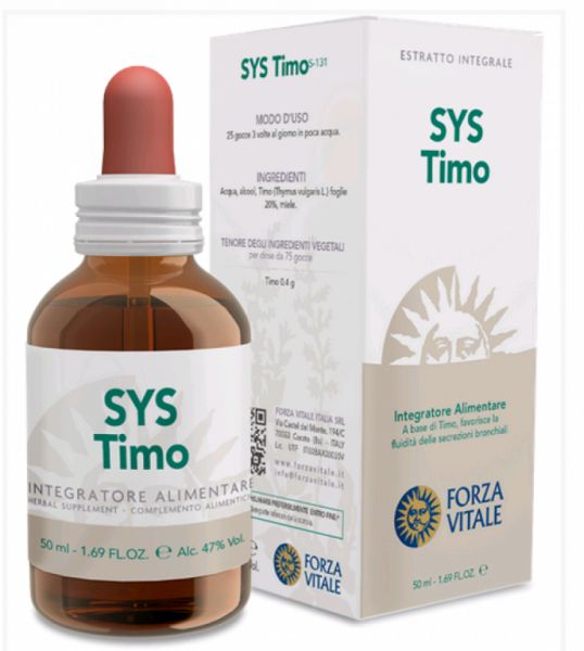 Sys Tomilho (Tomilho) 50 ml - FORZA VITALE