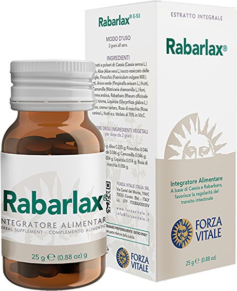 Rabarlax 24 g - FORZA VITALE