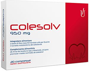 Buy GLAUBER Colesolv 30 tablets By 40,24€