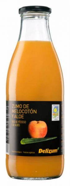 Peach and Aloe Juice 1L Bio - DELIZUM