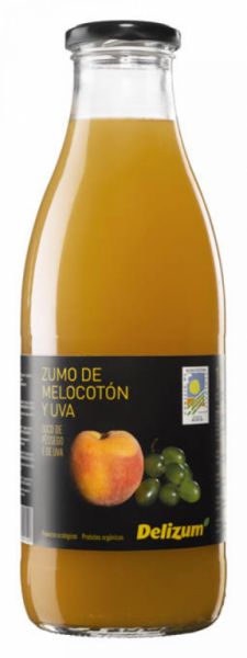 Succo di Pesca e Uva 1L Bio - DELIZUM