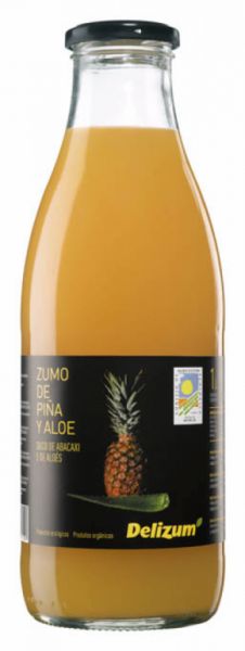 Jus d'Ananas et d'Aloès 1L Bio - DELIZUM