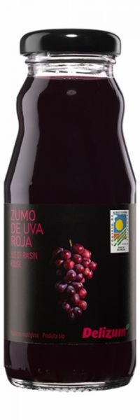 Jus de Raisin Rouge 1L BIO - DELIZUM