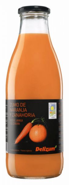 Sumo de Cenoura e Laranja 1L BIO - DELIZUM