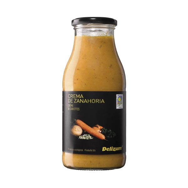 Crema di Carote ed Erbe Fini 500 g - DELIZUM