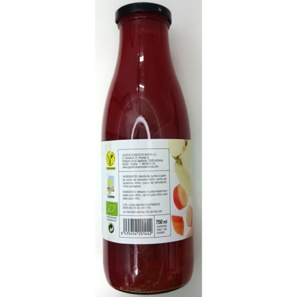 Appel-, Bieten- en Wortel-detoxsap 750 ml Img 4