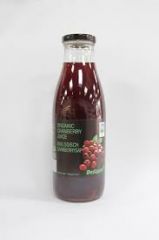 Buy DELIZUM Red Cranberry Juice BIO 750 ml From From 8,55€