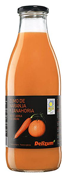 SUCO DE CENOURA E LARANJA 1 litro BIO - DELIZUM