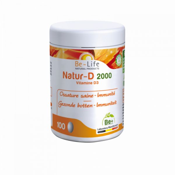 Natur-D 2000 IE 100 capsules - BE-LIFE