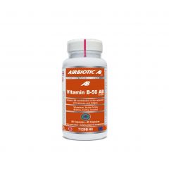 Comprar AIRBIOTIC Vitamina B-50 AB complex 60 Cápsulas Por 24,95€