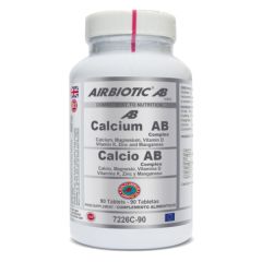 Comprar AIRBIOTIC Calci AB Complex 90 Comprimits Per 32,85€