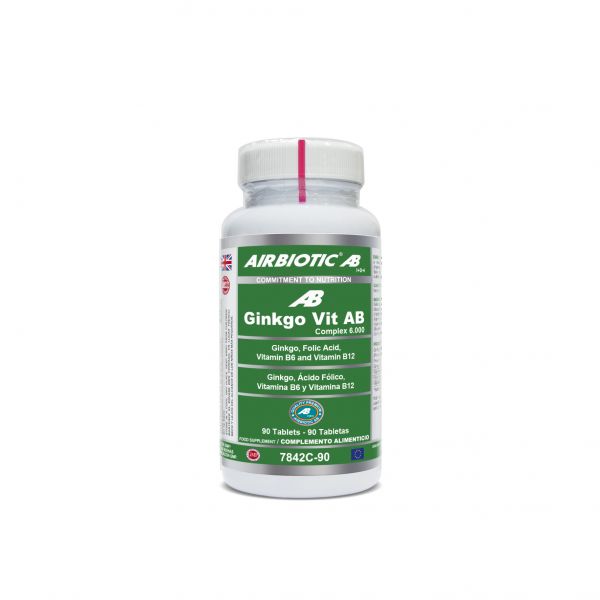 Complexe Ginkgo Vitamine AB 6000 90 Comprimés