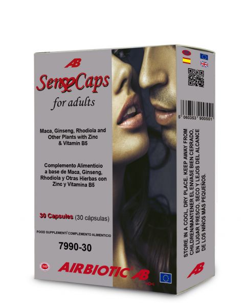 Sense caps AB Maca, Ginseng 30 Cápsulas