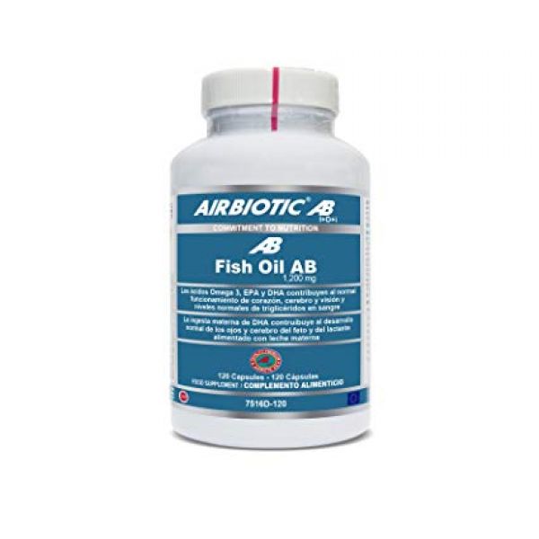 AB Fish Oil 1200mg 120 Capsules - AIRBIOTIC