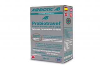 Buy AIRBIOTIC Probiotravel Premium 30 Capsules By 30,90€