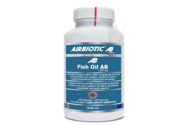 Olio di Pesce 1300 mg 120 Capsule - AIRBIOTIC