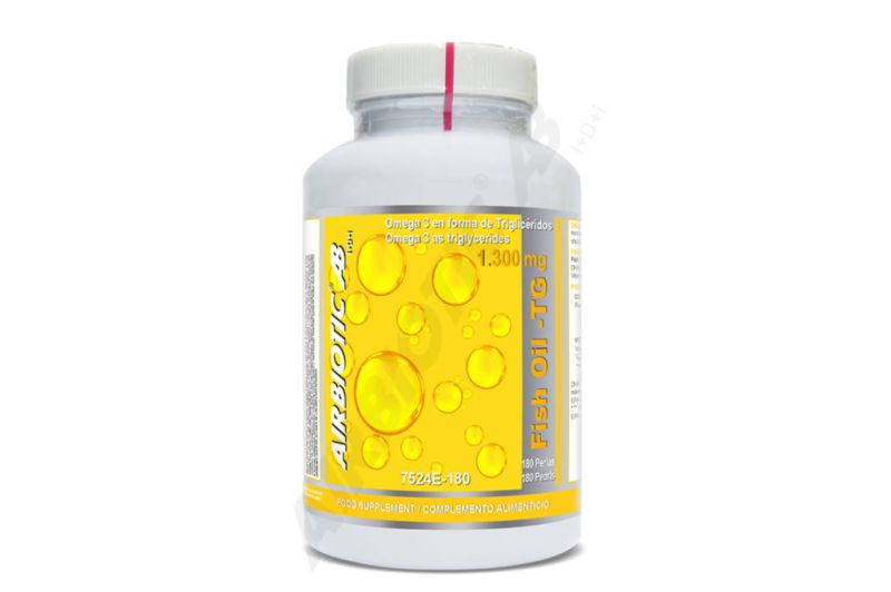 Fish Oil TG 1300 mg 180 Cápsulas - AIRBIOTIC