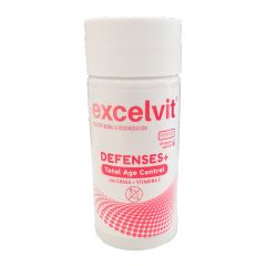 Kopen EXCELVIT Excelvit Defenses+ 60 Capsules Door 32,95€