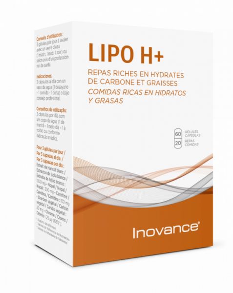 Lipo H+ 60 Capsules - YSONUT