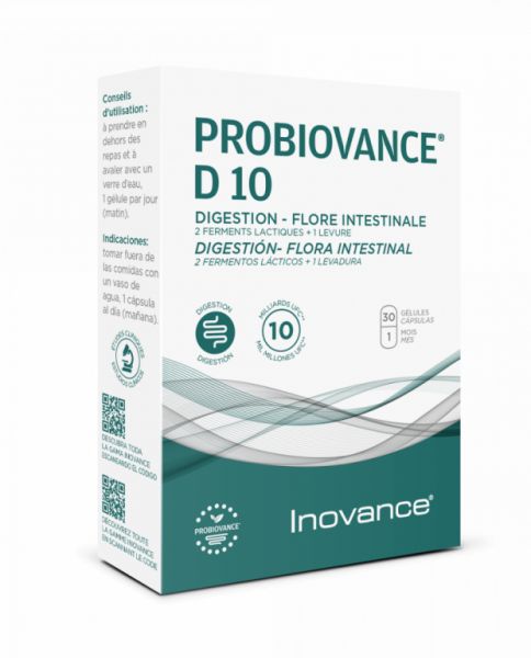 Probiovance D 10 30 Cápsulas - YSONUT