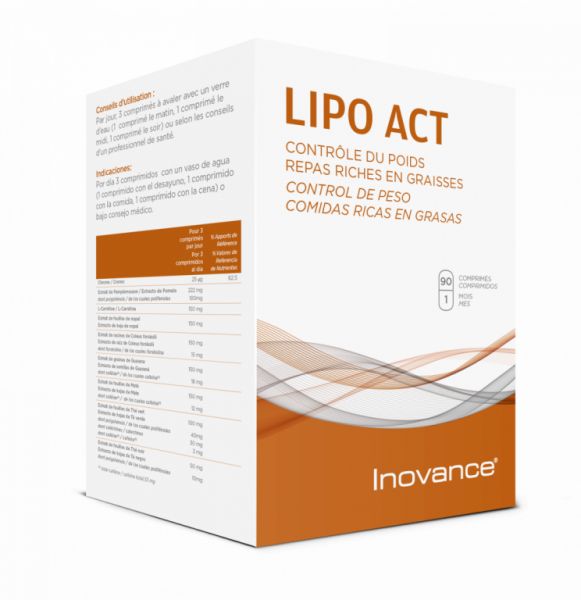 Lipo Act 90 Comprimidos - YSONUT