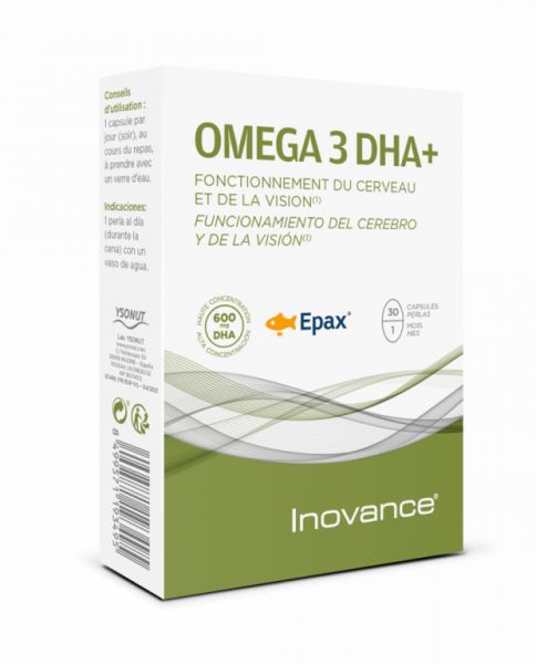 Omega 3 DHA 30 Parels - YSONUT