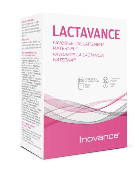 Lactavance 30 Comprimidos y 30 perlas - YSONUT