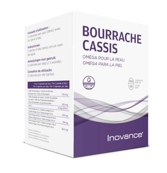 Bourrache Cassis 100 Capsule - YSONUT