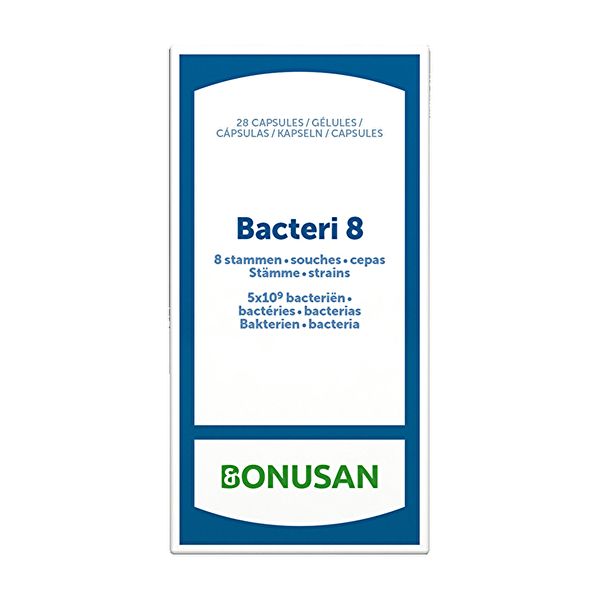 Bacteri 8 28 Cápsulas - BONUSAN Img 2