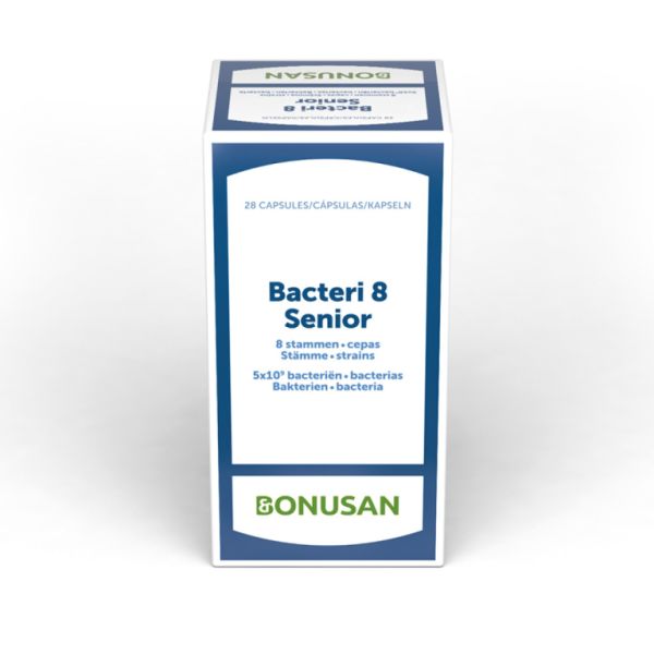 Bacteri 8 Senior 28 Cápsulas - BONUSAN