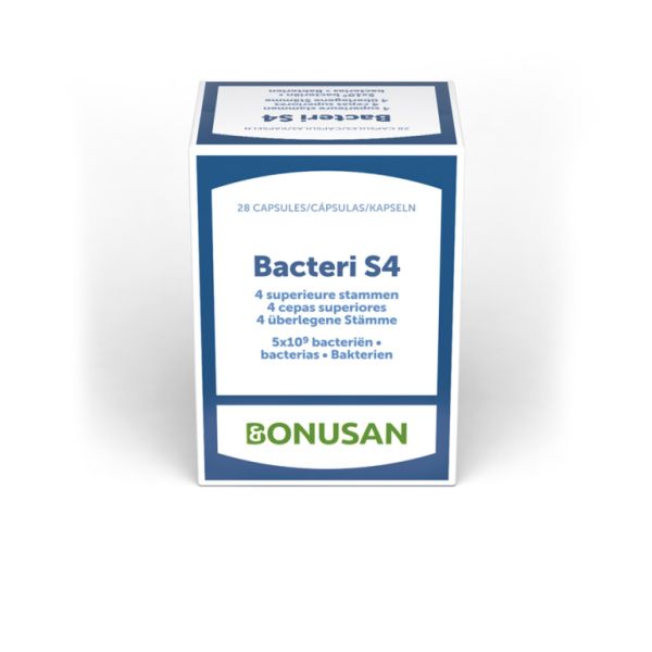 Bacteri S4 28 28 Cápsulas - BONUSAN