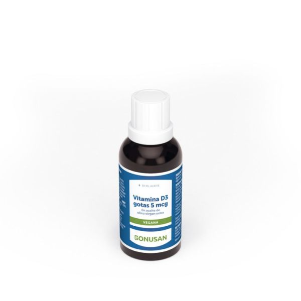 Vitamin D3 Droppar 5 mcg 30 ml - BONUSAN