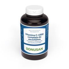 Buy BONUSAN Vitamin C 1000 Ascorbate Complex 180 Tablets By 43,99€