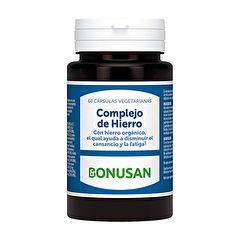 Comprar BONUSAN Complejo de Hierro 60 Caps Por 19,99€