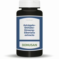 Comprare BONUSAN Astragalo Shiitake Ginseng 90 Capsule Vegetali Di 36,99€