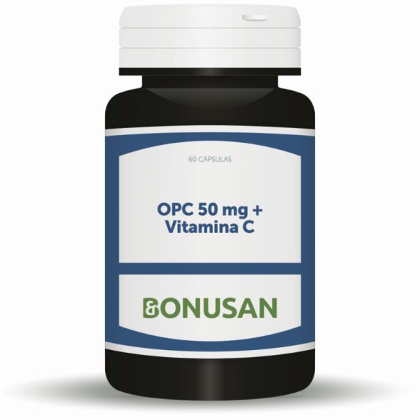 OPC+Vitamina C 60 Cápsulas Vegetales - BONUSAN