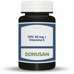 Buy BONUSAN OPC+Vitamin C 60 Vegetable Capsules By 23,99€