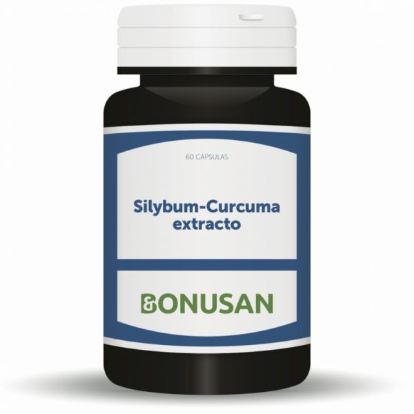 Sylibum açafrão 60 cápsulas vegetais - BONUSAN