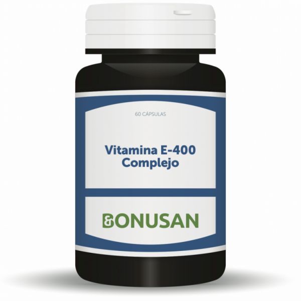 Complejo Vitamina E 400 60 Cápsulas - BONUSAN