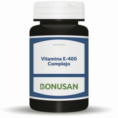 Comprar BONUSAN Complex Vitamina E 400 60 Càpsules Per 25,99€