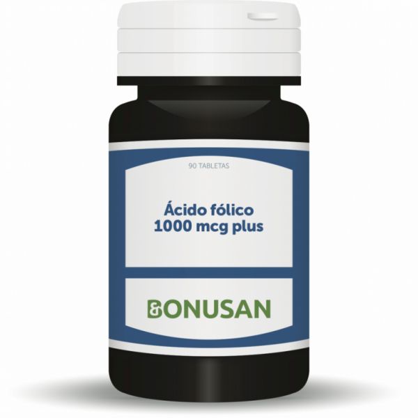 Àcid Fòlic 1000mcg 90 Tabletes - BONUSAN