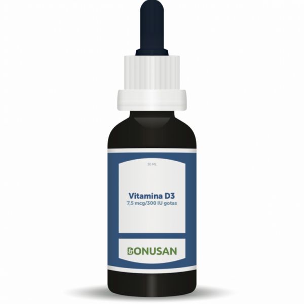 Vitamina D3 7,5 MCG/300 IU Gotas 30 ml - BONUSAN