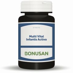 Comprar BONUSAN Multi Vital Infantis Actiu 30 Comprimits Per 16,99€