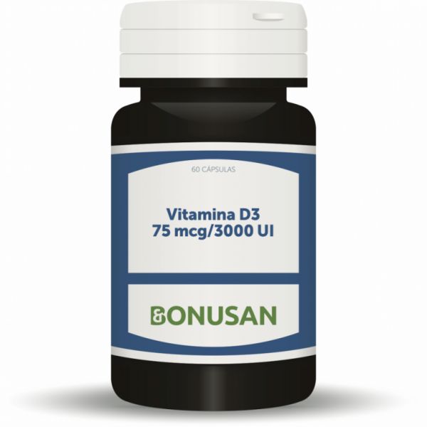 Vitamin D3 75 mcg / 3000 IE 60 Kapseln - BONUSAN