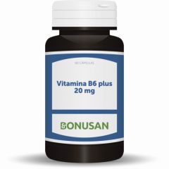 Buy BONUSAN Vitamin B6 Plus 60 Vegetable Capsules By 16,49€