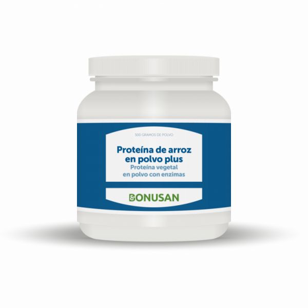 Poudre de Protéine de Riz Plus 500 g - BONUSAN