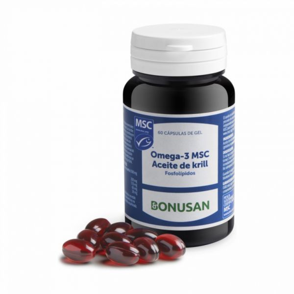 OMEGA-3 MSC KRILL OIL 60 Capsules Gélatine