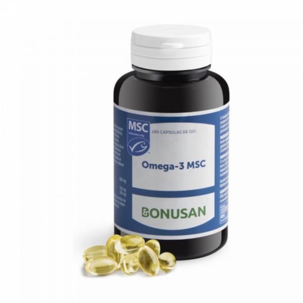 Omega3 MSC 180 pflanzliche Kapseln - BONUSAN