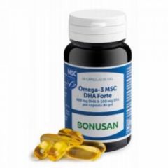 Buy BONUSAN Omega3 MSC DHA Forte 30 Vegetable Capsules By 20,99€