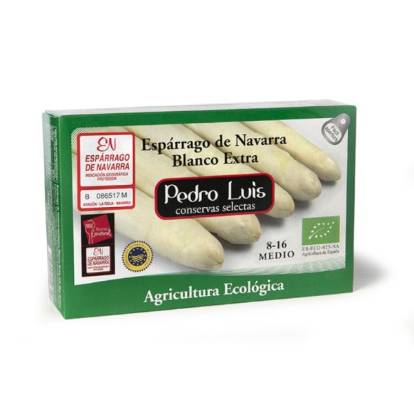 ECO WITTE ASPERGES KAN 4/8 ZEER DIK - PEDRO LUIS